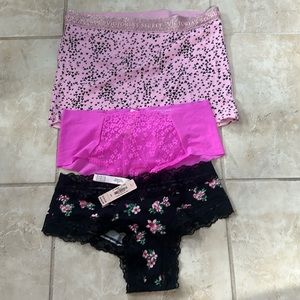 NWT Victoria’s Secret 3 Pairs of Panties